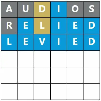 Daily Word Hurdle #634 Afternoon Answer - 30th November 2022