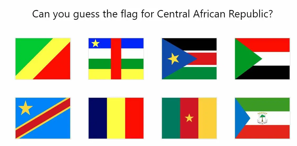 Daily Worldle 288 Bonus Flag Question - November 5th 2022