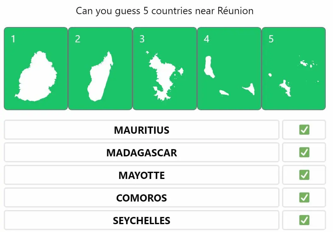 Daily Worldle 292 Bonus Neighbouring Countries Answer - November 9th 2022