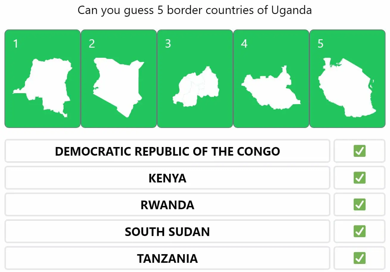 Daily Worldle 302 Bonus Neighbouring Countries Answers - November 19th 2022