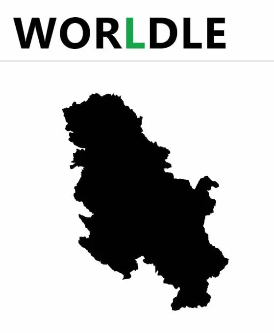 Daily Worldle 303 Country - November 20th 2022
