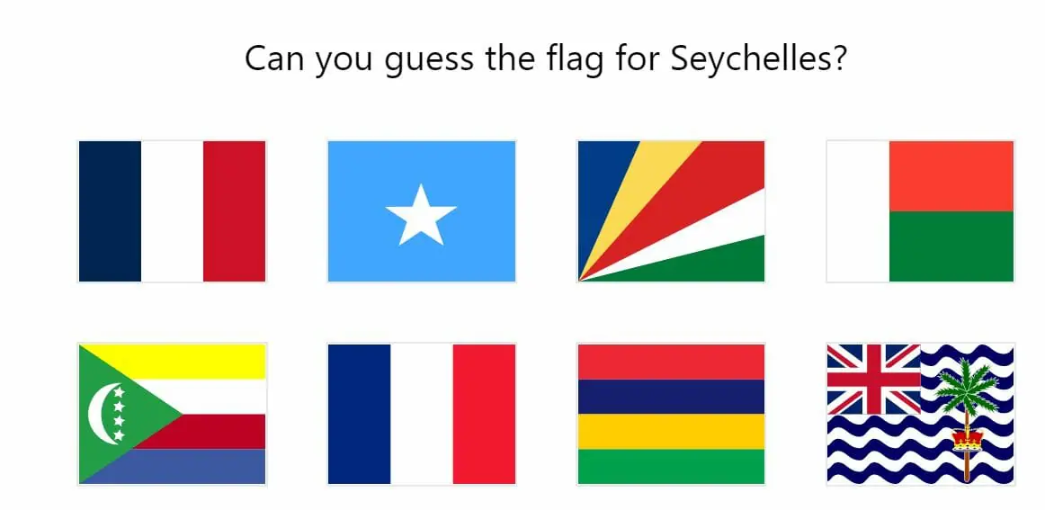 Daily Worldle 305 Bonus Flag Question - November 22nd 2022