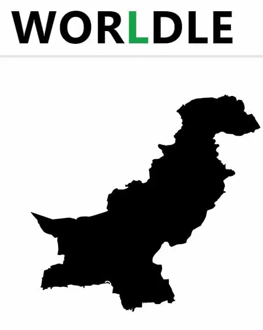 Daily Worldle 306 Country - November 23rd 2022