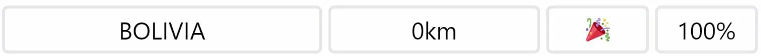 Daily Worldle 307 Country Answer - November 24th 2022