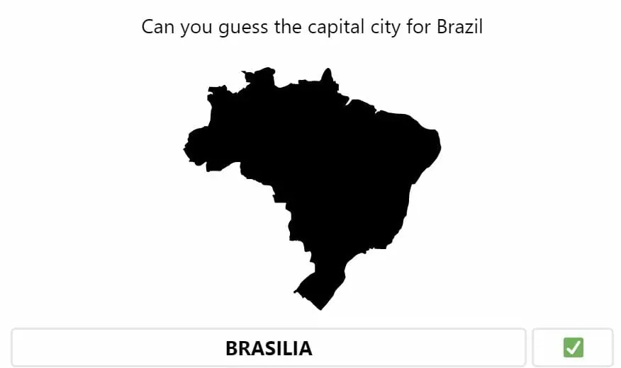 Daily Worldle 309 Country Bonus Capital - November 26th 2022