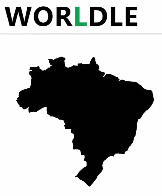 Daily Worldle 309 Country - November 26th 2022