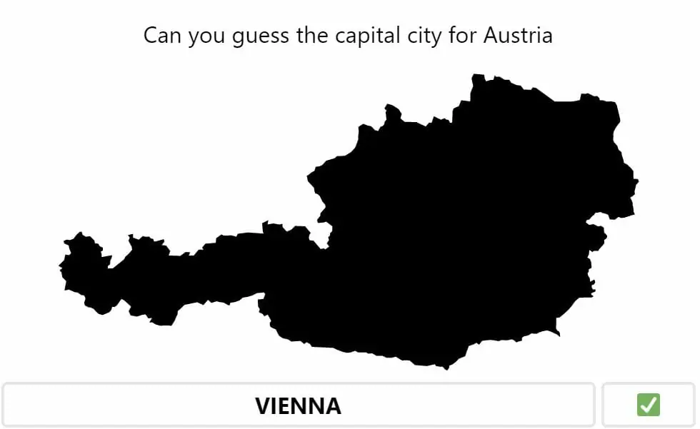 Daily Worldle 311 Country Bonus Capital - November 28th 2022