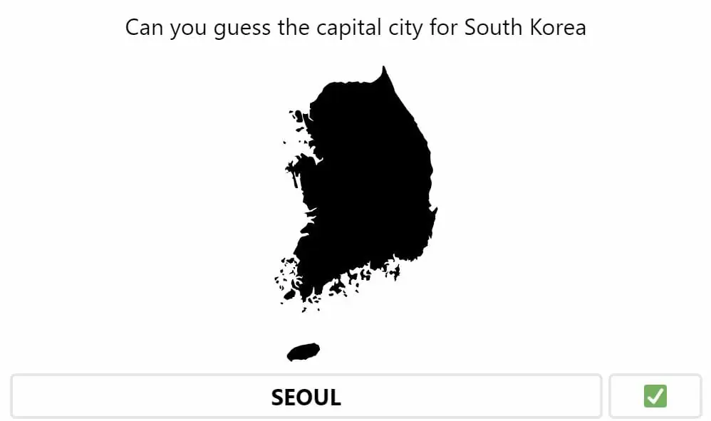 Daily Worldle 314 Country Bonus Capital - December 1st 2022