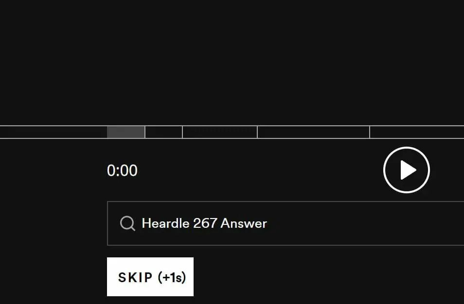 Heardle 18 November Answer and Hints Today 267