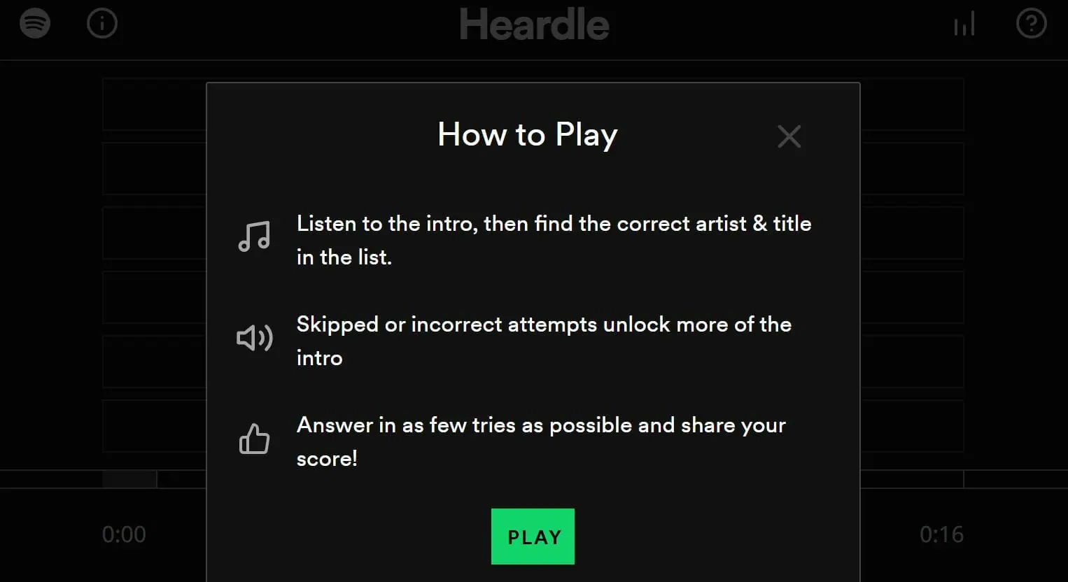 Heardle - How to Play