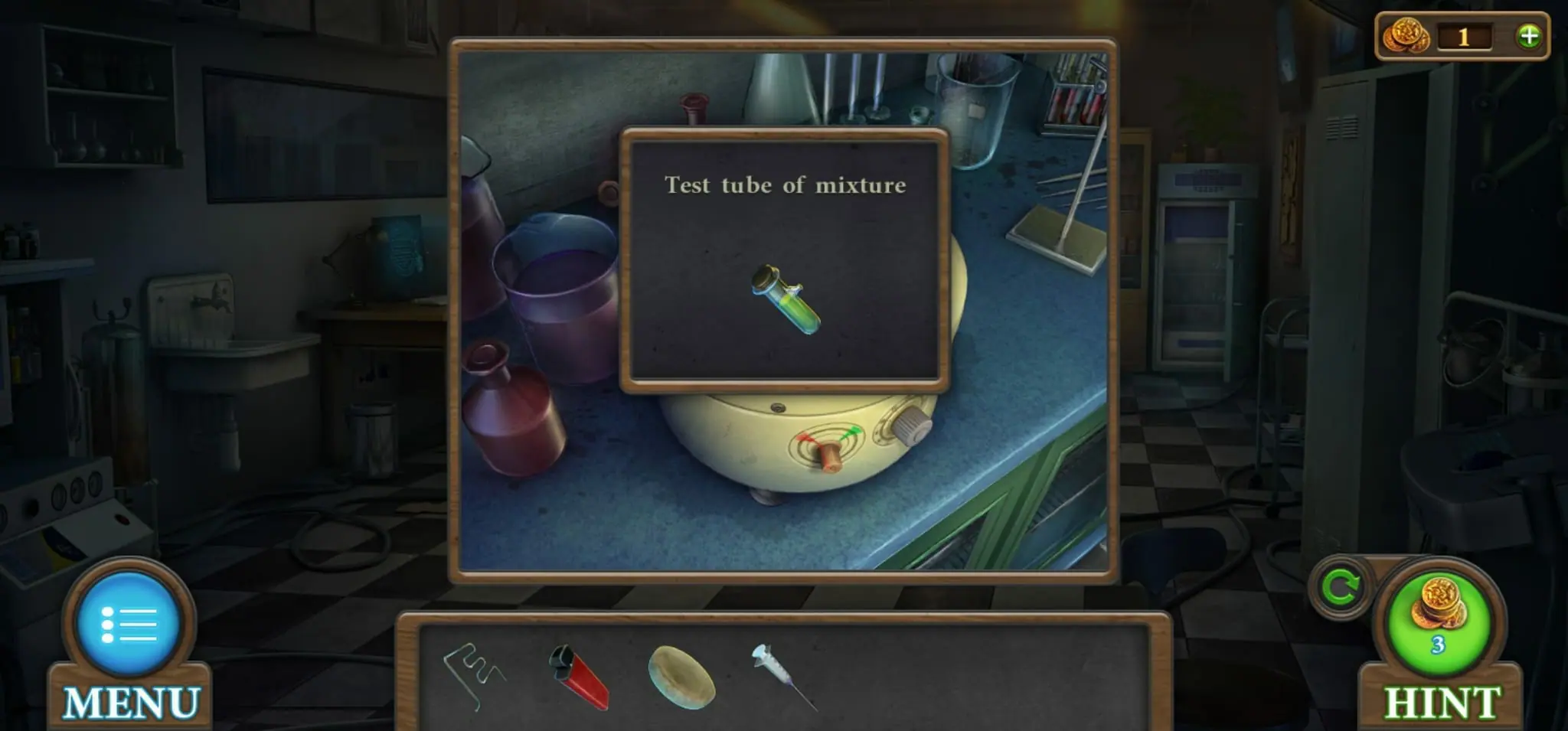 Tricky Doors Level 7 Test Tube Of Mixture