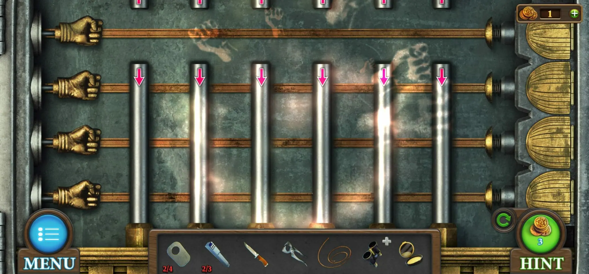 Tricky Doors Mini-Game Completed