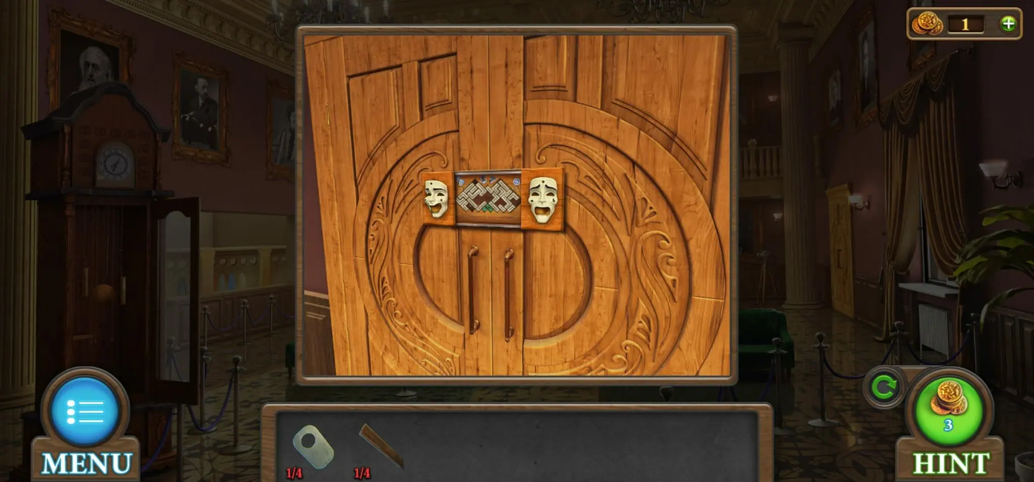Level 8 Mask In Door