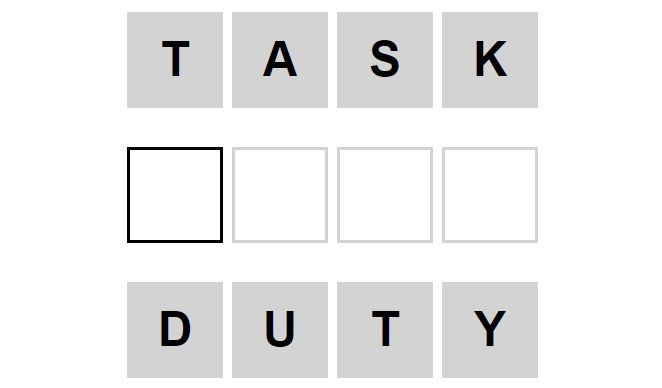 Daily Weaver Puzzle - 22nd April 2023