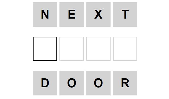 Daily Weaver Puzzle - 28th April 2023