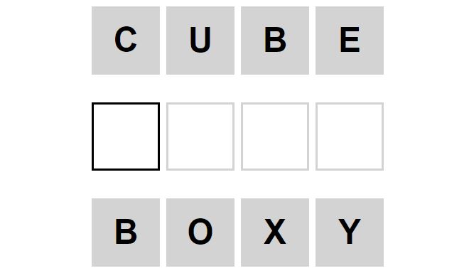 Daily Weaver Puzzle - 29th April 2023