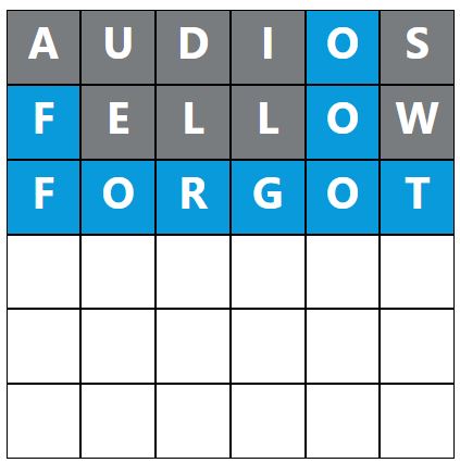 Daily Word Hurdle #933 Morning Answer - 29th April 2023