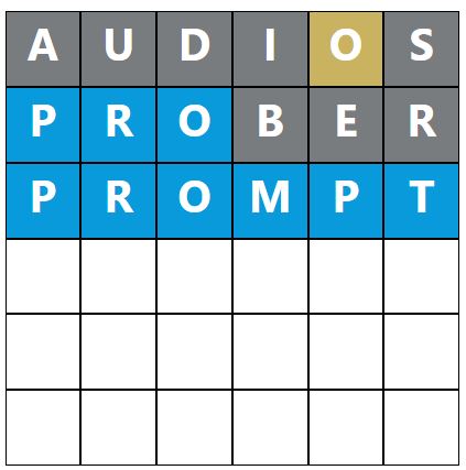 Daily Word Hurdle #937 Morning Answer - 1st May 2023