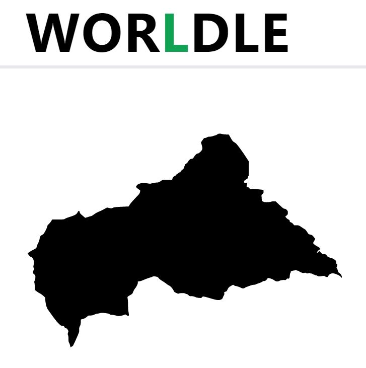 Daily Worldle 460 Country - April 26th 2023