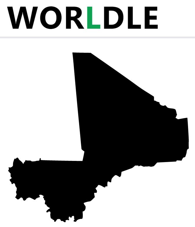 Daily Worldle 463 Country - April 29th 2023
