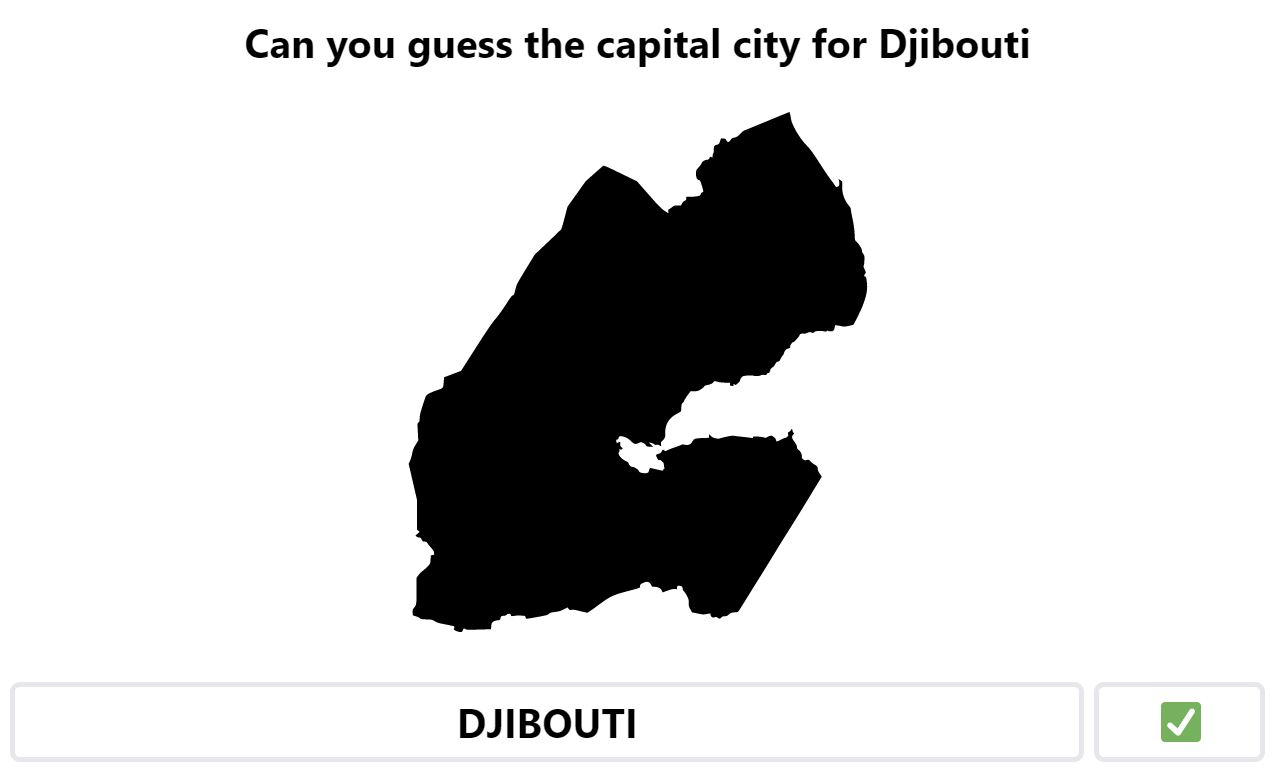 Daily Worldle 466 Bonus Capital City - May 2nd 2023
