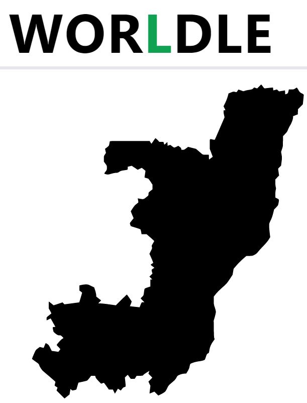 Daily Worldle 472 Country - May 8th 2023