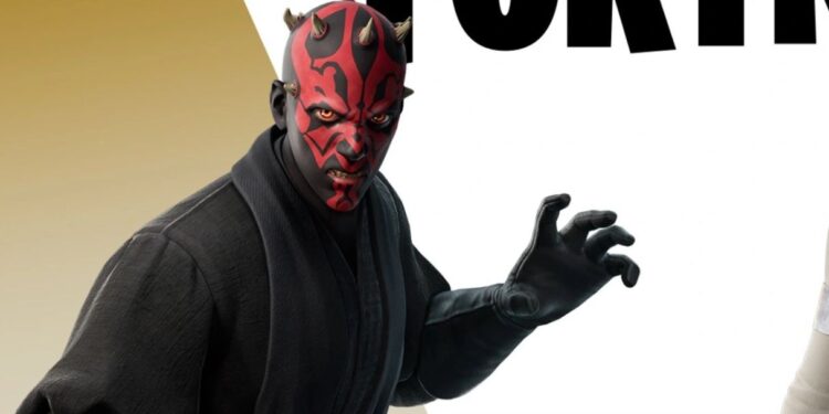 Fortnite New Star Wars Skins 2023 Darth Maul