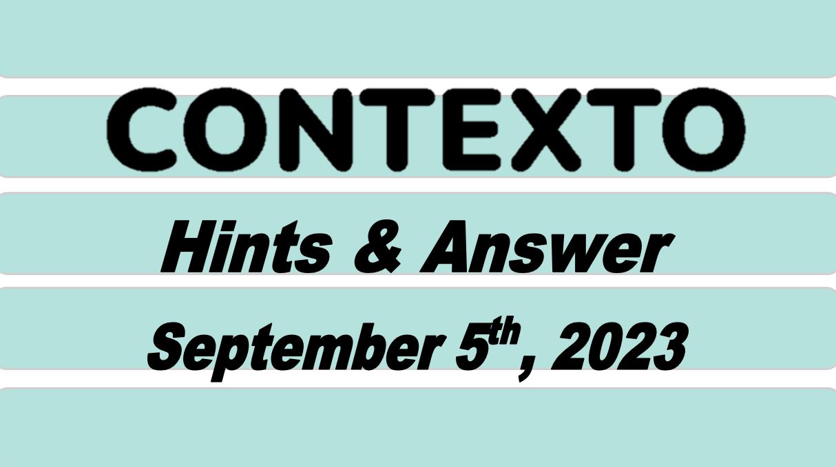 Daily Contexto 353 - September 5th 2023