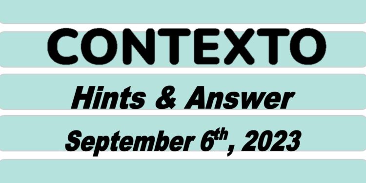 Daily Contexto 354 - September 6th 2023