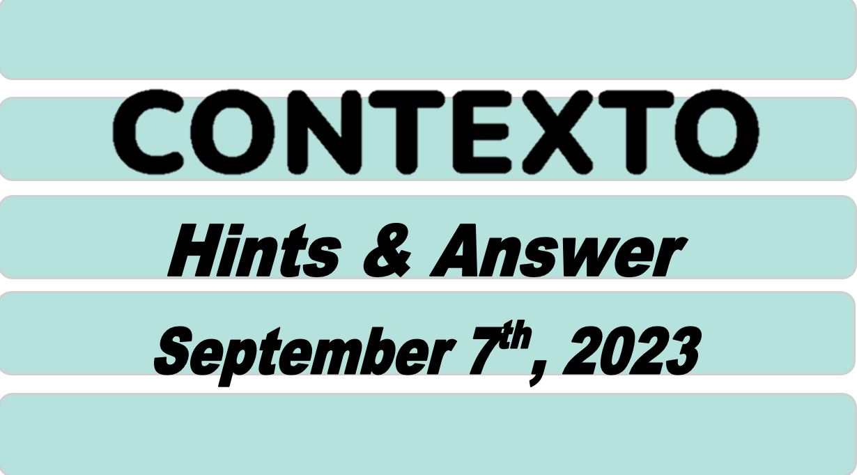 Daily Contexto 355 - September 7th 2023