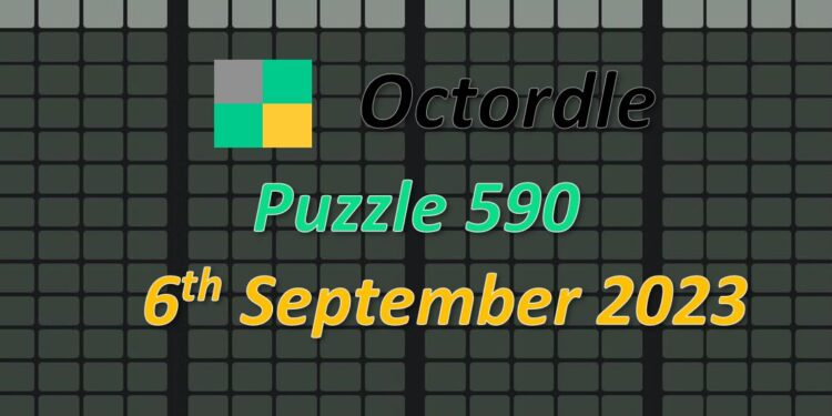 Daily Octordle 590 - September 6th 2023