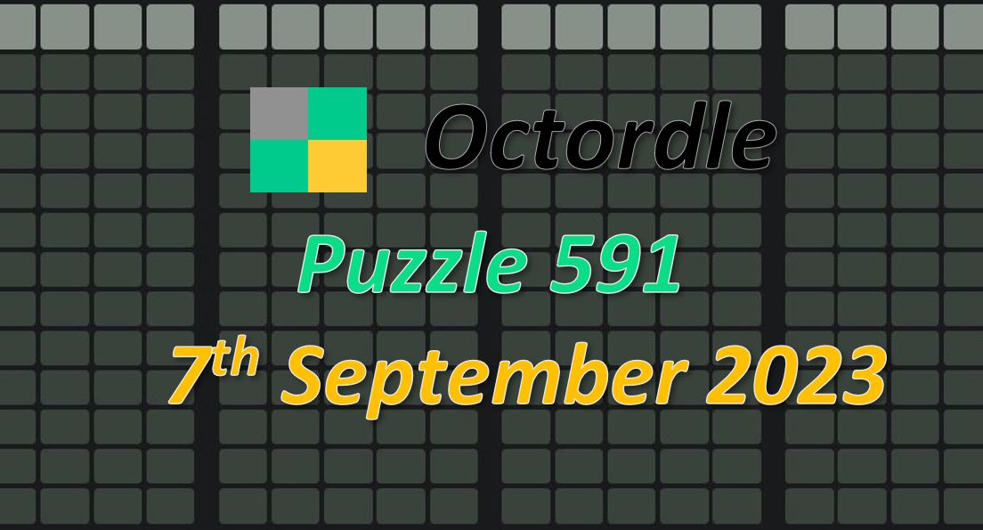 Daily Octordle 591 - September 7th 2023