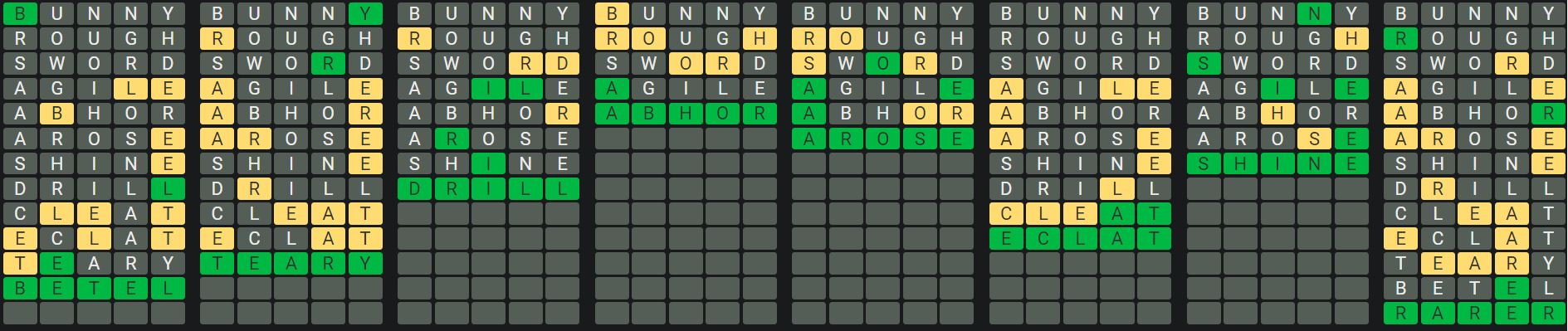 Daily Octordle 592 Rescue Answer - September 8th 2023