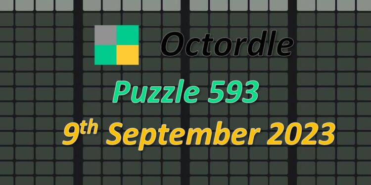 Daily Octordle 593 - September 9th 2023