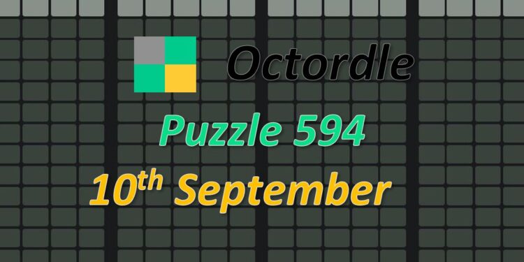 Daily Octordle 594 - September 10th 2023