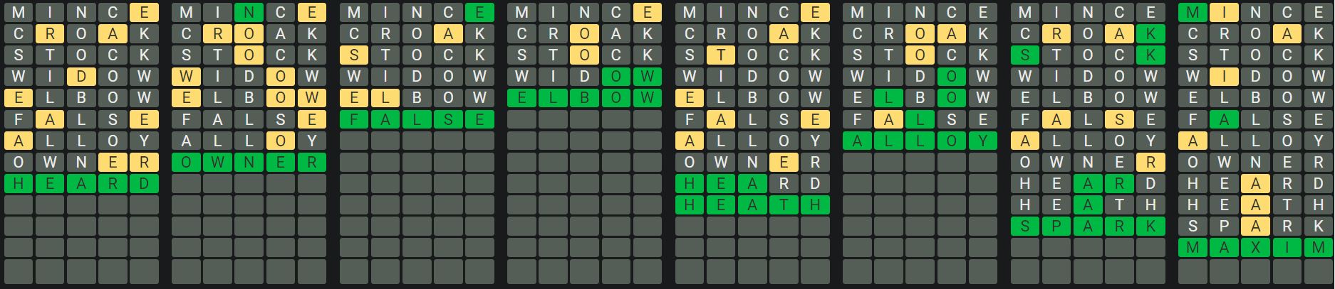 Daily Octordle 602 Rescue Answer - September 18th 2023