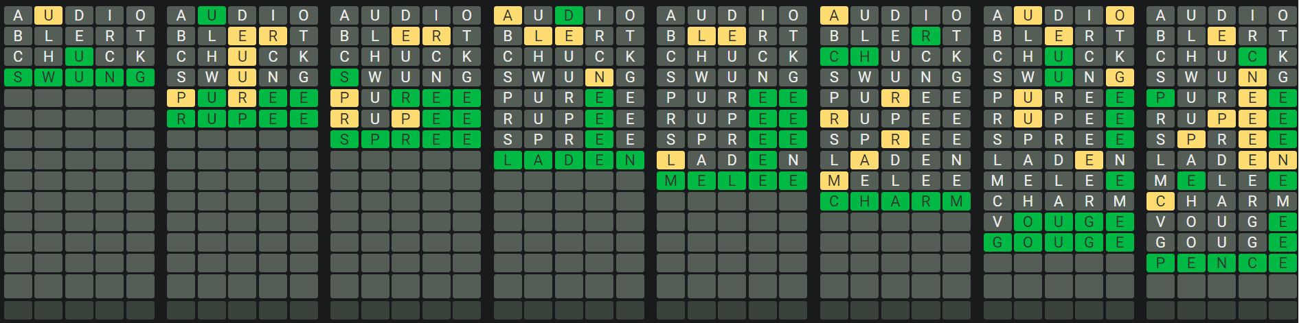 Daily Octordle 603 Sequence Answer - September 19th 2023