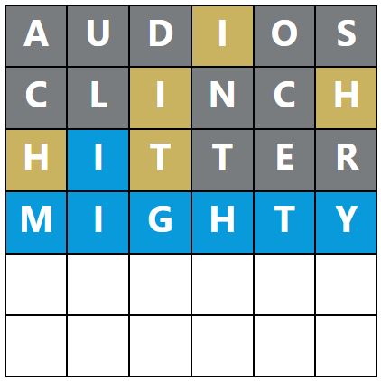 Daily Word Hurdle #1185 Morning Answer - 2nd September 2023