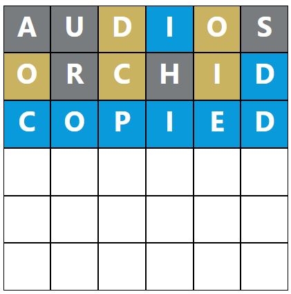 Daily Word Hurdle #1211 Morning Answer - 15th September 2023