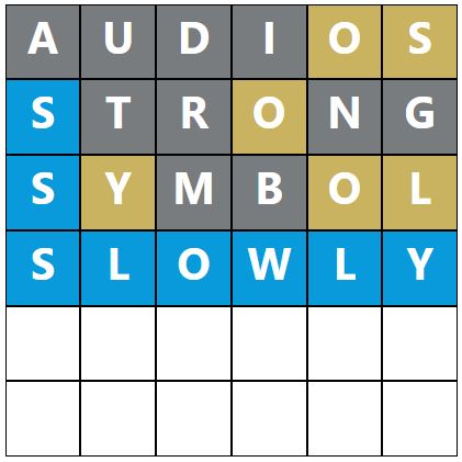 Daily Word Hurdle #1212 Afternoon Answer - 15th September 2023