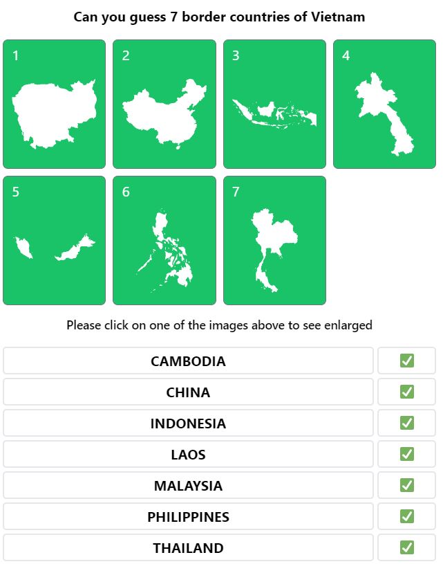 Daily Worldle 598 Bonus Neighbouring Countries Answers - September 11th 2022
