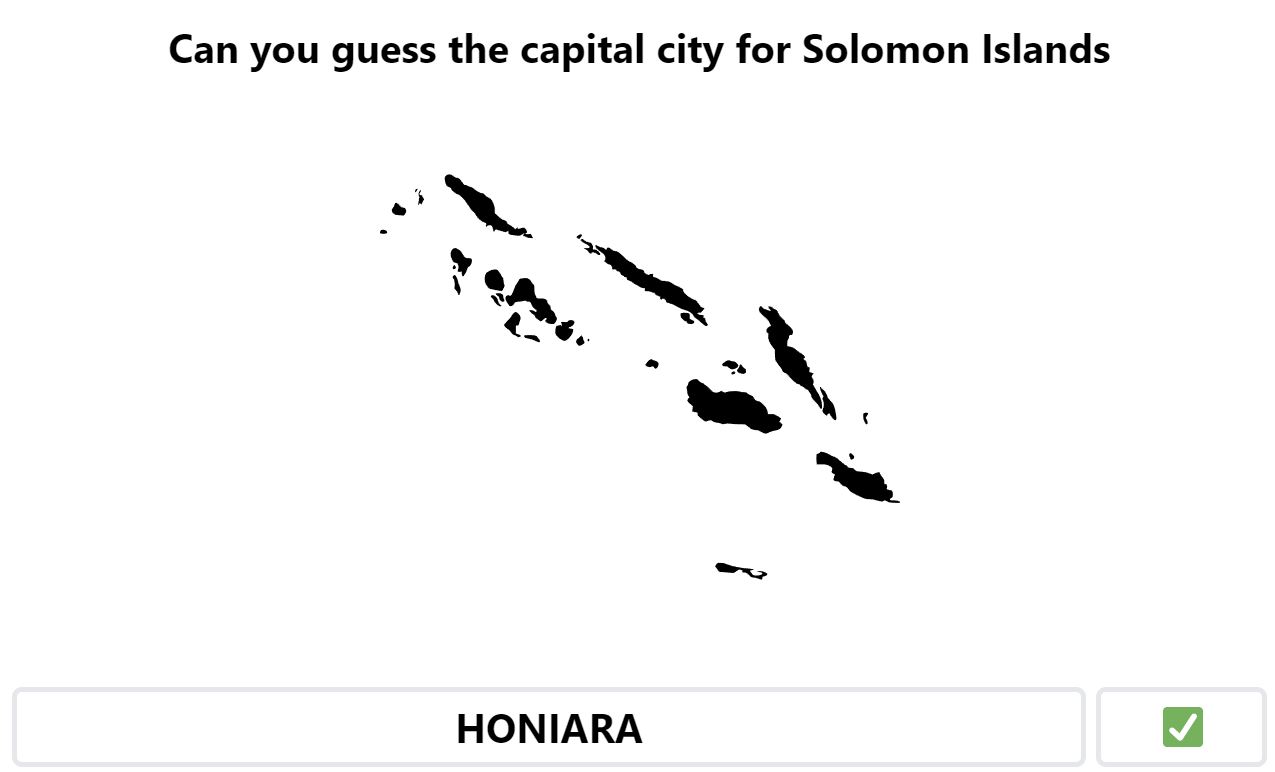 Daily Worldle 601 Bonus Capital City - September 14th 2023