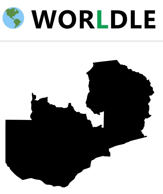 Daily Worldle 605 Country - September 18th 2023