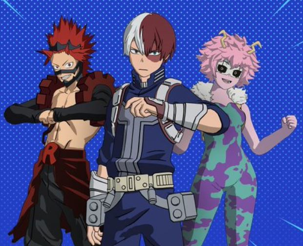 My Hero Academia MHA New Wave 2 Fortnite Skins