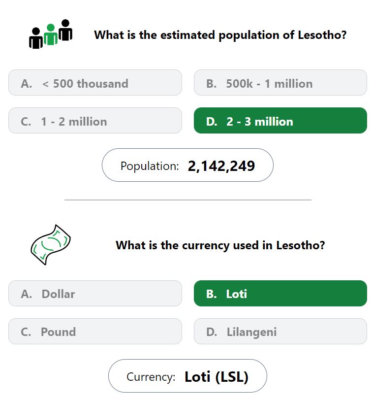 Daily Worldle 710 Bonus Currency & Population Answer - January 1st 2024