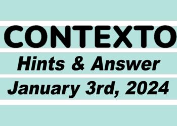 Daily Contexto 471 - January 3rd 2024