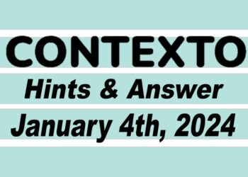 Daily Contexto 472 - January 4th 2024