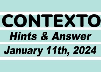 Daily Contexto 479 - January 11th 2024