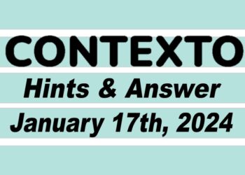 Daily Contexto 486 - January 17th 2024