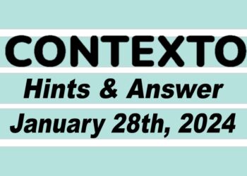 Daily Contexto 497 - January 28th 2024
